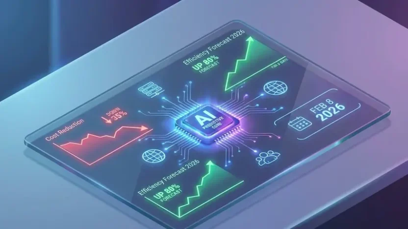 Illustration showing the contrast between a slow traditional business model and a fast, AI-leveraging startup in 2026, symbolizing industry disruption