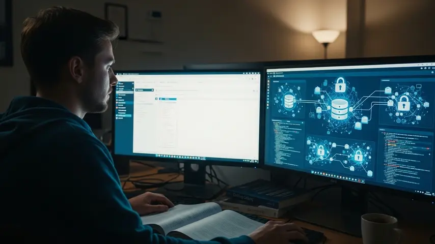 Best Database WordPress Setup — Step-by-Step Guide to Optimize, Migrate & Manage Like a Pro 4 Securing the best database WordPress configuration on a dual-monitor developer workstation