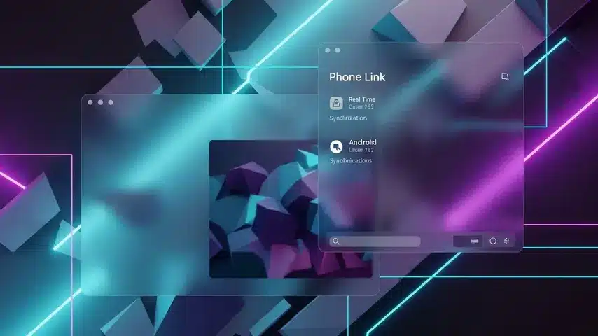 Transform Your PC: Best Android Themes for Windows in 2026 3 A digital illustration showing a custom interface layout, representing the best Android themes for Windows with seamless app integration.