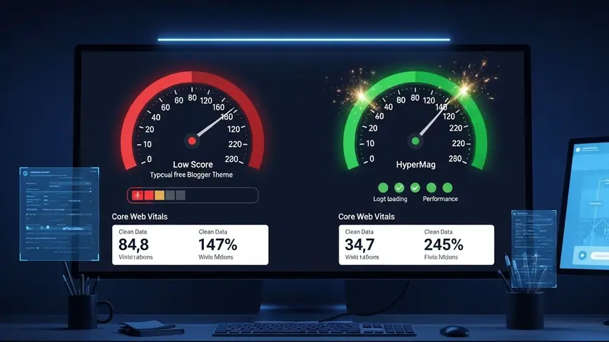 Blogger Theme Responsive — HyperMag Review: The News Template That Actually Performs 4 theme of blogger speed comparison