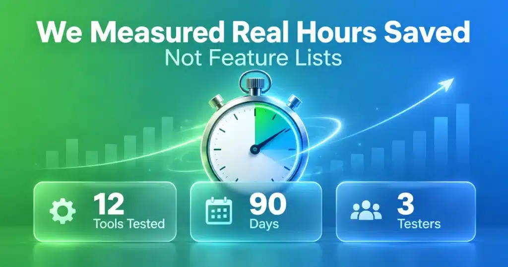 AI Productivity Tools Comparison 2026: 12 Apps Tested (90 Days) 3 12 Apps Tested (90 Days)